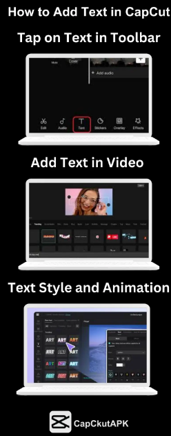 How to Add Text in CapCut Apk